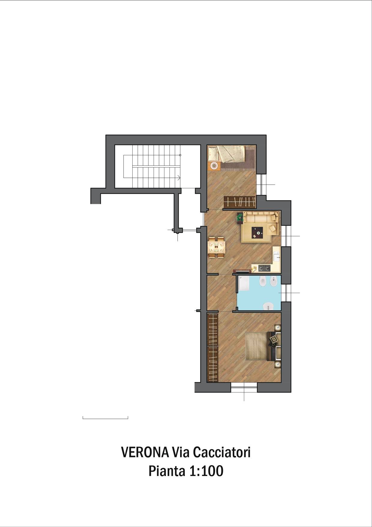 Porzione di casa a Verona